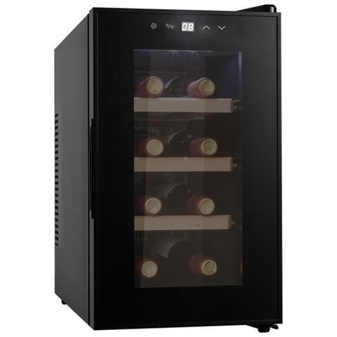 Frigo Cantinetta 12781 Capacità 8 Bottiglie Classe E Colore Nero - Foto 4