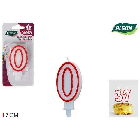 Set Di Candele Algon Rosso (36 Unità) - Foto 4