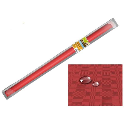 Tovaglia Rotolo Plastificato Rosso 5 X 1,2 M - Foto 1