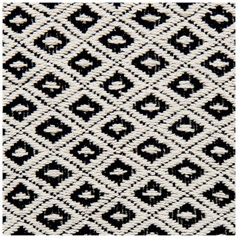 Coperta Chyama Cotone 125 X 150 Cm Nero/beige - Foto 12