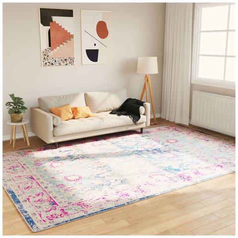 Tappeto Lavabile Multicolore 190x300 Cm Antiscivolo - Foto 1