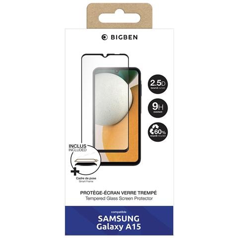 Pellicola Per Galaxy A15 4g / 5g In Vetro Temperato 2.5d Con Smartframe, Trasparente - Foto 5