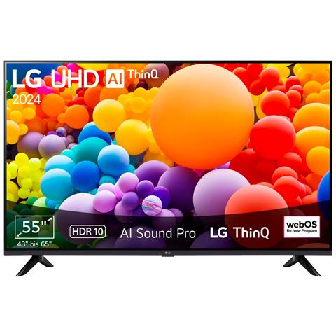 Lg Uhd 55"" Serie Ut73 55ut73006la Tv 4k 3 Hdmi Smart Tv 2024 - Foto 1