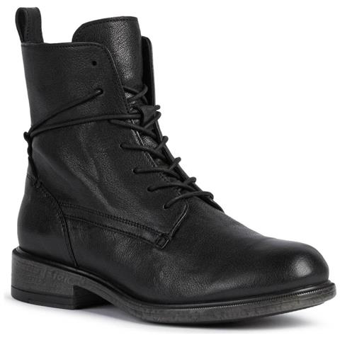 Catria Booties Stivaletti Pelle Scarpe Donna Nero Eu 38, D16lqa 00081 C9999 - Foto 2