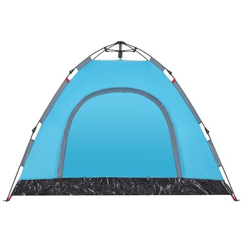 Tenda da Campeggio 3 Persone Blu a Rilascio Rapido - Foto 8