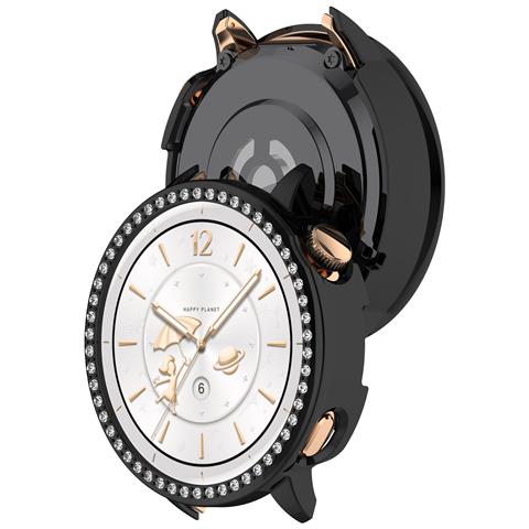 Custodia Protettiva Con Strass E Design Traforato Per Oneplus Watch3 43mm - Foto 2