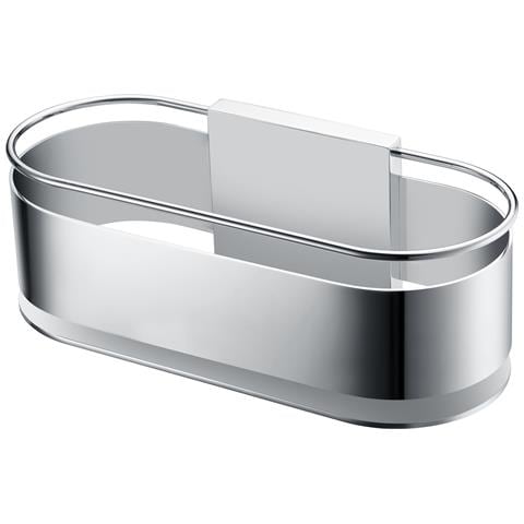 Imex Portasapone Frontale Anga In Acciaio Inox S304 E Ottone Finitura Cromata Design Compatto E Resistente Installazione Semplice Imex-adn008 - Foto 2