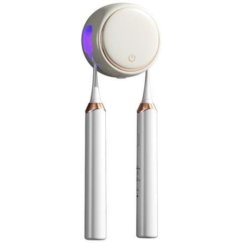 Sterilizzatore Smart Uv Per Spazzolini - Porta Spazzolino Elettrico Disezione Montato A Parete White - Foto 1