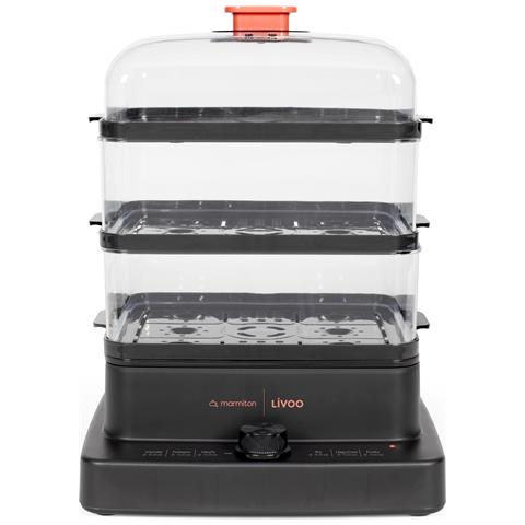 Vaporiera A 3 Cestelli 1200w - Doc300 - Foto 1