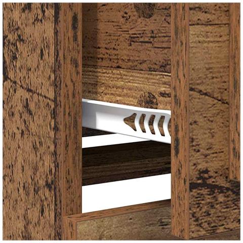 Sideboards con cassetto 2 pcs Legno vecchio 70 x 35,5 x 67,5 cm - Foto 9