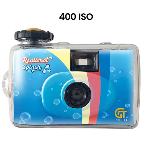 Macchina Fotografica Usa E Getta Impermeabile Modello Realishot Splash 27 Pose, Multicolore - Foto 2