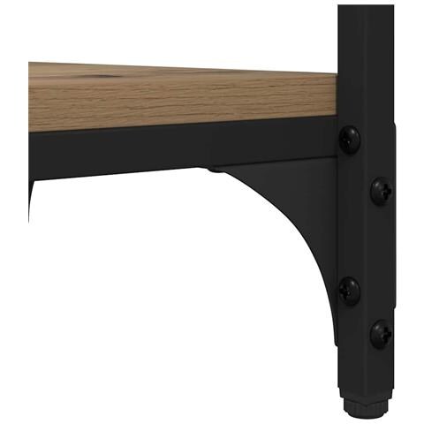 Tavolo laterale Rovere artigianale 40 x 30 x 75 cm - Foto 9