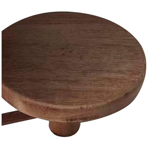 Supporto In Legno Per 3 Vasi Bianco D15x20/15/10h - Foto 2