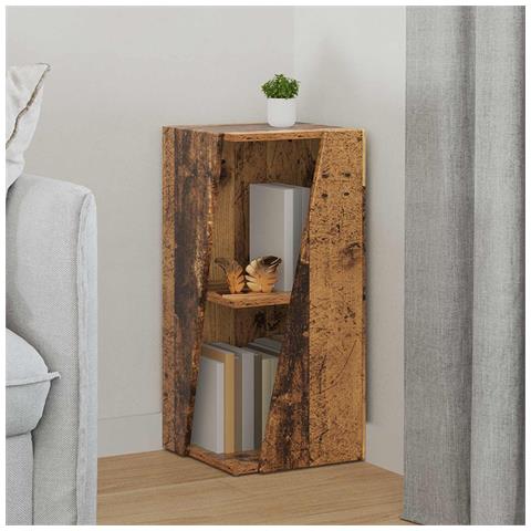 Mensola laterale Legno vecchio 33 x 32 x 70,5 cm - Foto 2
