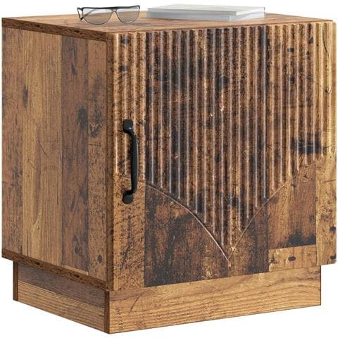 Comodino 2 pcs Legno antico 43 x 34,5 x 47 cm - Foto 2