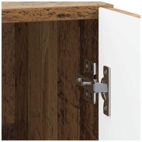 Comodino 2 pcs Legno antico 43 x 34,5 x 47 cm - Foto 9