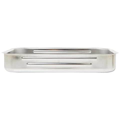 61545 - Teglia da forno con manico pieghevole 45x32 cm. Acciaio inox 18% CR. - Foto 2