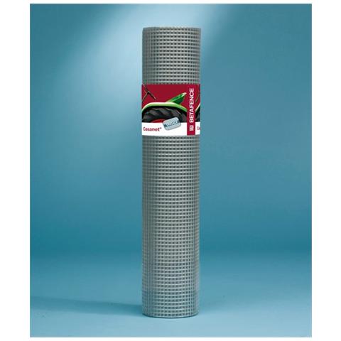 Rete Elettrosaldata Zincata e Rivestita per Fondi Gabbie Grigia 12.7 x 12.7 mm 51681 - Foto 1