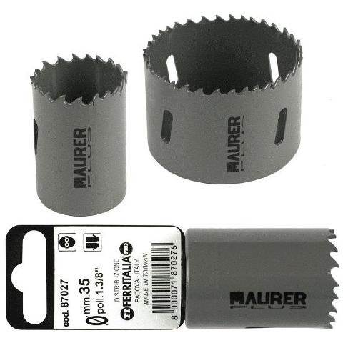 Fresa a Tazza Bimetallica Plus 152 mm per metalli, legno, alluminio, PVC - Foto 2