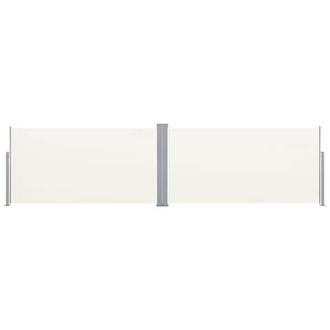 Tenda da Sole Laterale Retrattile 160x600 cm Crema - Foto 1