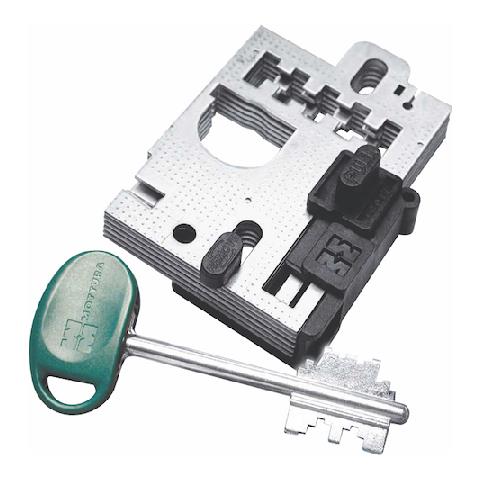 Gorges 91384/102 Sx Ricambio Per Serrature Sicurezza A Doppia Mappa - Foto 2