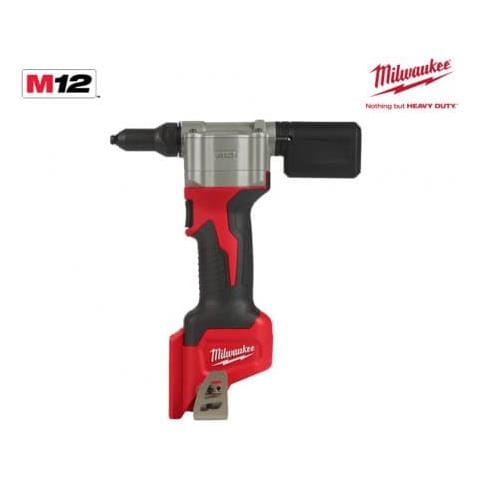 Rivettatrice Milwaukee M12 Bprt-0 - Senza Batteria E Caricabatterie 4933464404404 - Foto 2