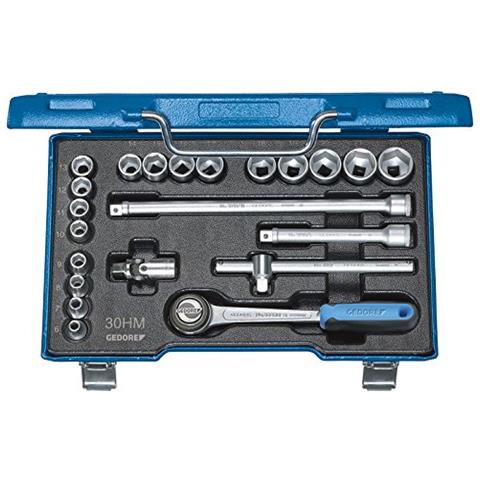 Set di chiavi a bussola esagonali 3/8, 622 mm, 30 HMU3 - Foto 1