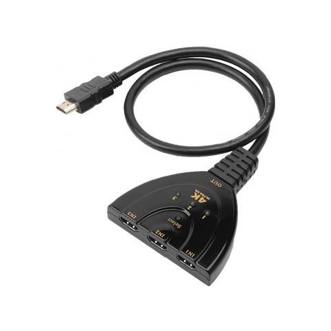 Switch Hdmi 3x1 Pigtail 4k - Foto 3