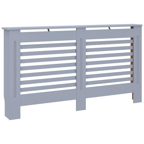 Copertura per Radiatore Antracite 152x19x81,5 cm in MDF - Foto 1