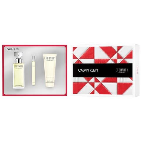 Eternity Eau De Parfum 100ml Spray 100ml + Body Lotion + Mini Eau De Parfum 10ml - Foto 1