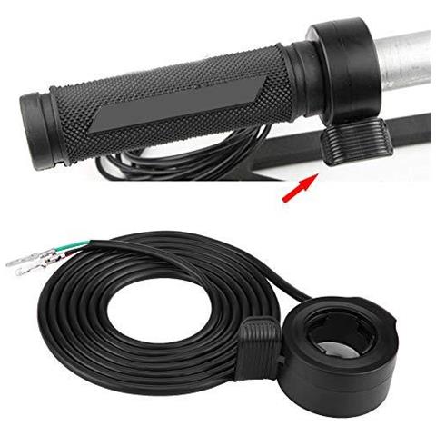78 Thumb Universale Acceleratore Di Velocit Del Gruppo Di Controllo Per La E-bike Bici Elettrica Scooter Accelerator 22mm - Foto 2