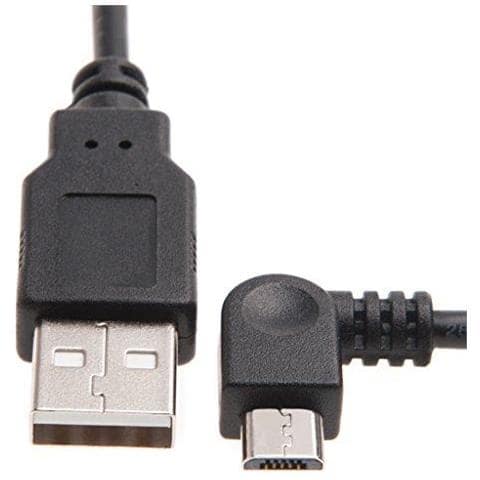 Angolo Retto Micro Usb Cavo A 90 Gradi Ad Angolo E Caricamento Di Sincronizzazione Di Dati Wire In Carica Dellautomobile Piombo Compatibile Con Tomtom Start 50 20 25 40 35 30 60 Gps Sat Sistema Di Navigazione 1m - Foto 3