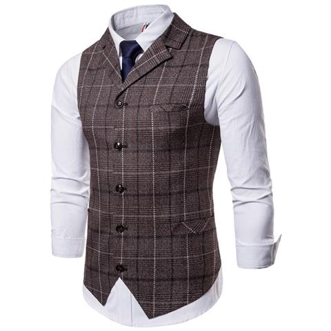 SLOWMOOSE - Gilet Da Uomo Casual, Tailleur Uomo, Gilet Reticolare, Top  Casual Elegante Senza Maniche [ grigio Scuro / 4xl] - ePRICE