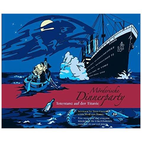 Bla00005 - Cena Con Delitto: Danza Mortale Sul Titanic, Gioco Da Tavolo [ importato Dalla Germania] - Foto 1