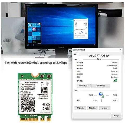 Di Rete Ax200. ngwg. nv Wi-fi 6 Ax2002230 2x2 Ax Bt No Vpro Al Dettaglio - Foto 2