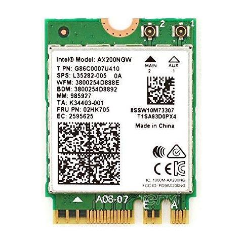 Di Rete Ax200. ngwg. nv Wi-fi 6 Ax2002230 2x2 Ax Bt No Vpro Al Dettaglio - Foto 1