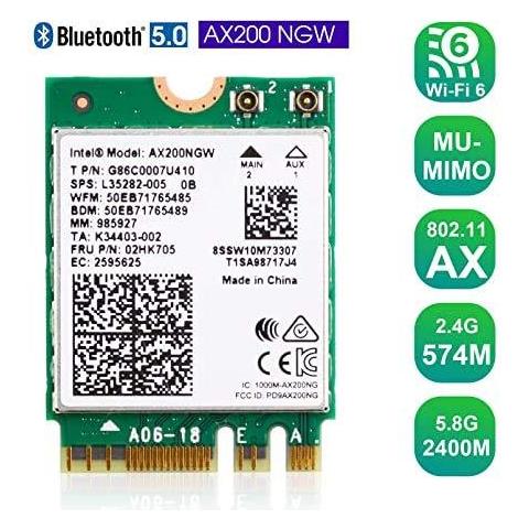 Di Rete Ax200. ngwg. nv Wi-fi 6 Ax2002230 2x2 Ax Bt No Vpro Al Dettaglio - Foto 4