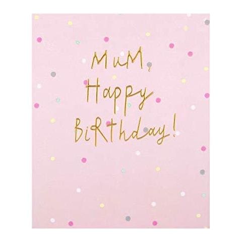 Compleanno Di Carte Per La Mamma Da The Studio - In Rilievo Testo Design - Foto 1