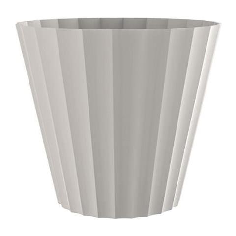 Pentola Dorica Maceta - Ø26 X 23 Cm - Bianco - Foto 1