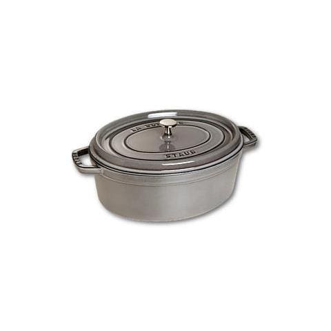 Cocotte in Ghisa con Coperchio Diametro 31 cm Capacità 5.5 lt Colore Grigio - Linea La Cocotte  - Foto 1