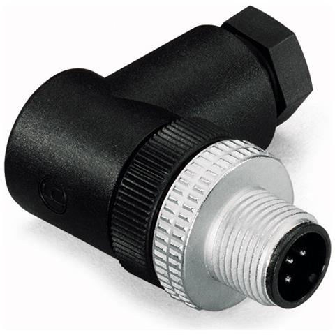 756-9204/040-000 M12 Nero, Argento cavo di collegamento - Foto 1