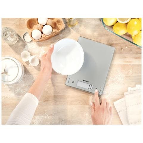 KWD Page Comfort 300 Slim Bilancia da cucina digitale Portata max. = 10 kg Grigio-Argento - Foto 15