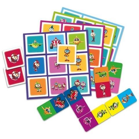 Giochi 3 In 1 (memo, Lotto, Domino) Top Wing - Foto 2