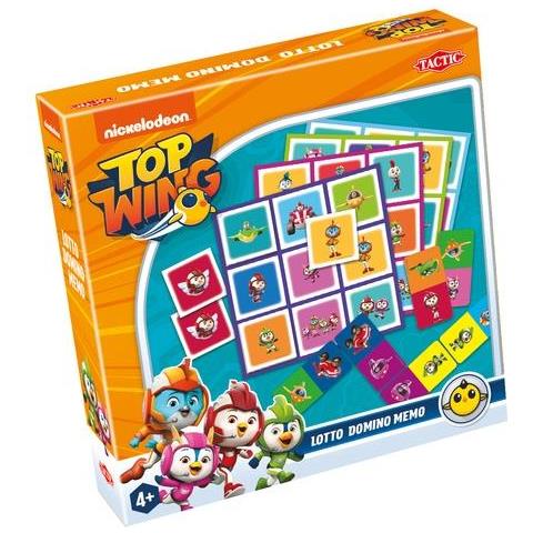 Giochi 3 In 1 (memo, Lotto, Domino) Top Wing - Foto 1
