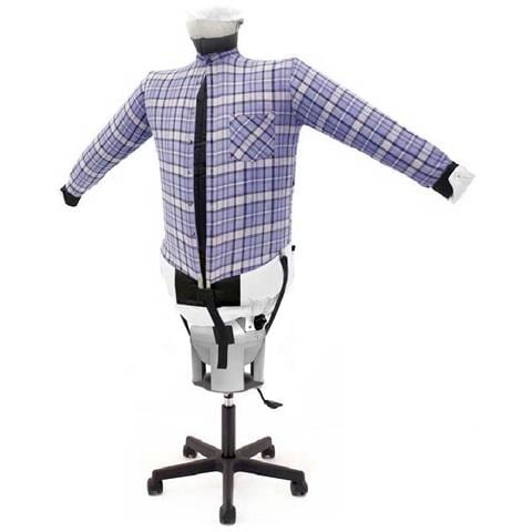 Stiracamicie Stira Asciuga In Automatico Camicie Maglie Polo Rinfresca E Sanifica Abiti Stirasciugatore 4 In 1 Ferro Verticale 3 Programmi A++ Base 5 Ruote Made In Italy Garanzia10anni Sa06 S ECO INOX - Foto 1