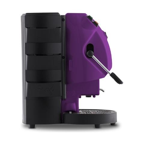Machine à Café Didiesse Frog Revolution Avorio - Semi-automatique à Dosettes, Réservoir 1,5L, Design Métal Et Thermoplastique Noir