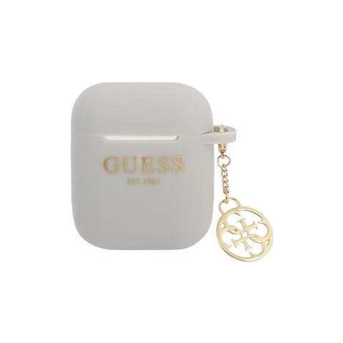 Cover 4g Charm Silicone Fr Apple Airpods 1 & 2 Grey, Gua2lsc4eg (gua2lsc4eg) - Foto 1