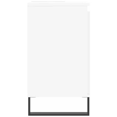 Mobile Da Bagno Bianco 58x33x60 Cm In Legno Multistrato - Foto 2