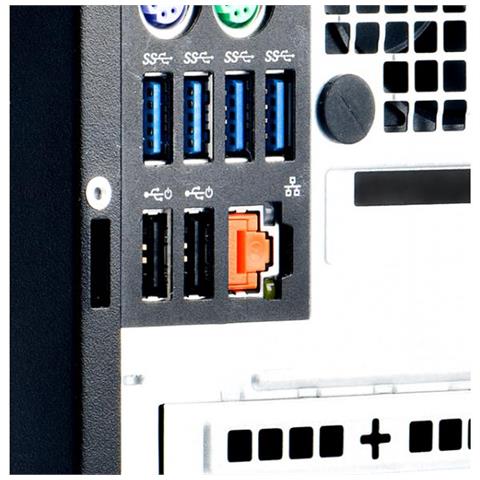Nl03p1or Clip Sicura Bloccaporte Rj-45 Arancione 12 Pz - Foto 2
