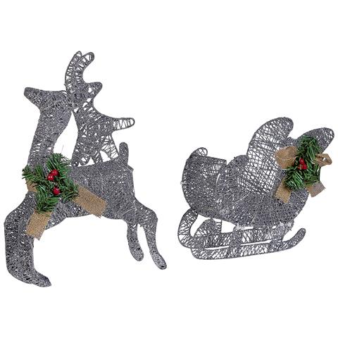 Decorazione Da Esterno Con Luci Led 41 Cm Enodak - Foto 2